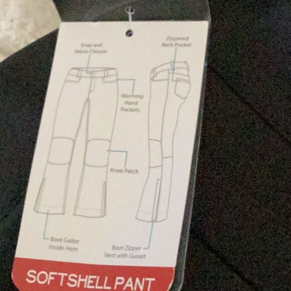 Arctic Quest Women’s Softshell Water Resistant Snow Pants, Black, Size XS, NWT - Picture 12 of 13
